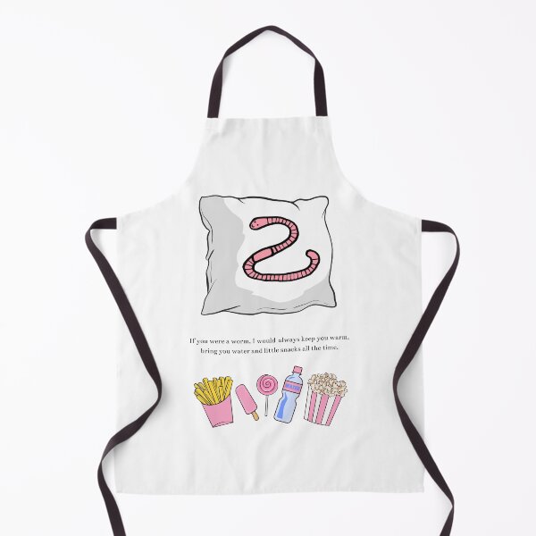 Item preview, If you were a worm - with snackies designed and sold by BestieWishes.