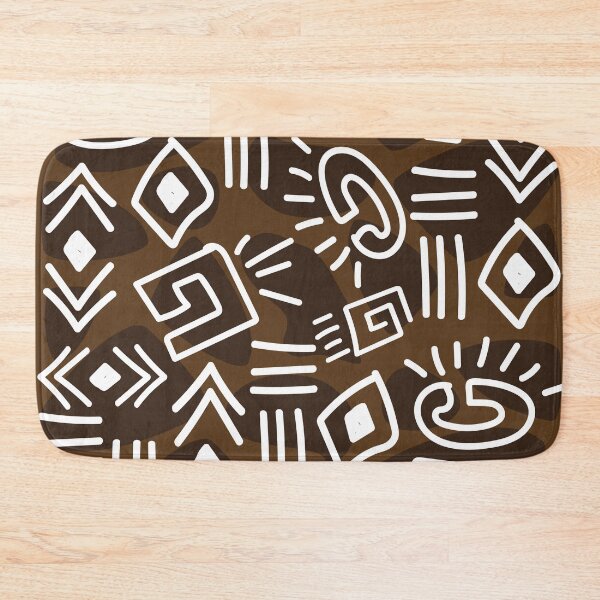 Item preview, Malian Earth Fabric: Ethnic Design Sienna Earth designed and sold by Wolagno.