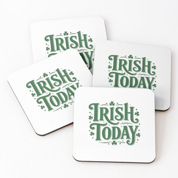 Item preview, Irish Today Vintage Shamrock Design designed and sold by taiche.