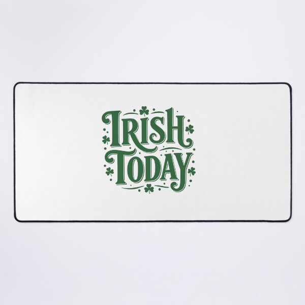 Item preview, Irish Today Vintage Shamrock Design designed and sold by taiche.