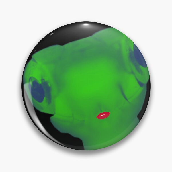 Item preview, Fantasy Animal in Green with Red Lips designed and sold by pixperienz4u.