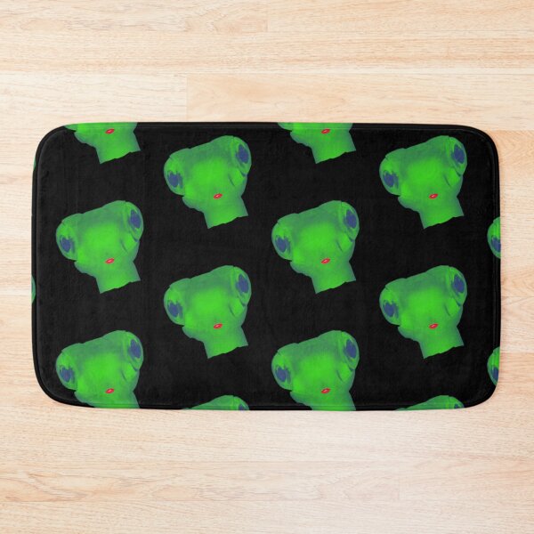 Item preview, Fantasy Animal in Green with Red Lips designed and sold by pixperienz4u.