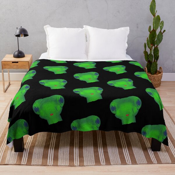Item preview, Fantasy Animal in Green with Red Lips designed and sold by pixperienz4u.