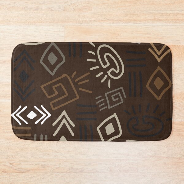 Item preview, Malian Earth Fabric: Ethnic Design Sienna Earth designed and sold by Wolagno.