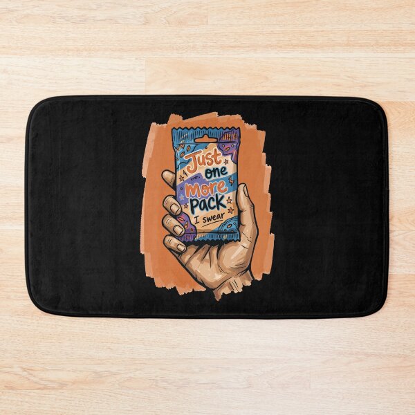 Item preview, Just One More Pack I Swear Trading Card Addict designed and sold by LuminOrb.