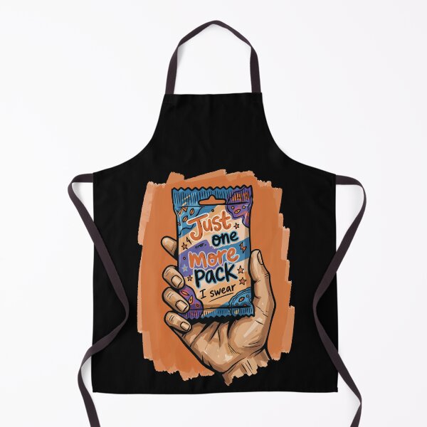 Item preview, Just One More Pack I Swear Trading Card Addict designed and sold by LuminOrb.