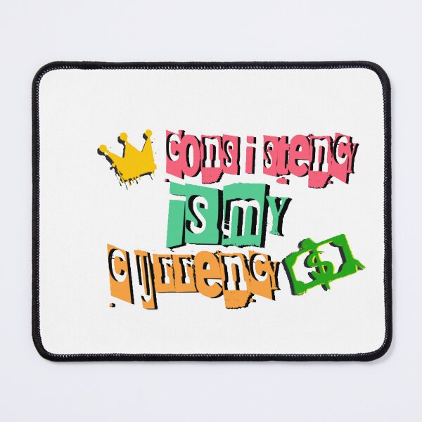 Item preview, Consistency is my Currency- T-shirt design, unique and customized Unisex  designed and sold by RJRDesignStore1.