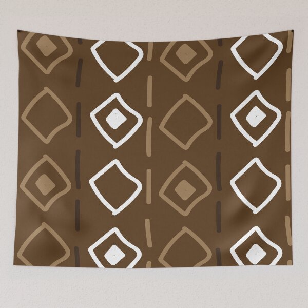 Item preview, Malian Earth Fabric: Ethnic Design Sienna Earth designed and sold by Wolagno.