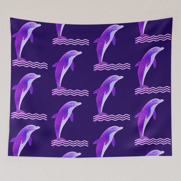 Item preview, Leopard Dolphin | Tribal Spirit Sea Art designed and sold by WestIndigo.