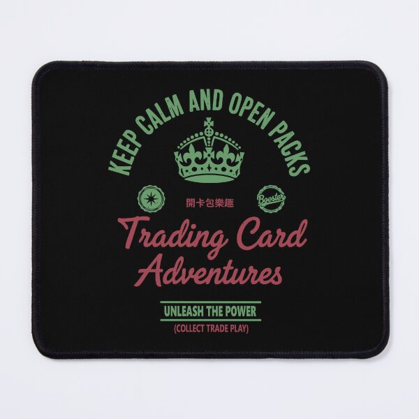 Item preview, Keep Calm And Open Packs Trading Card Adventures designed and sold by LuminOrb.