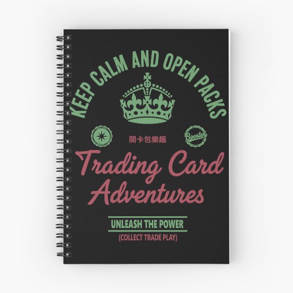 Item preview, Keep Calm And Open Packs Trading Card Adventures designed and sold by LuminOrb.
