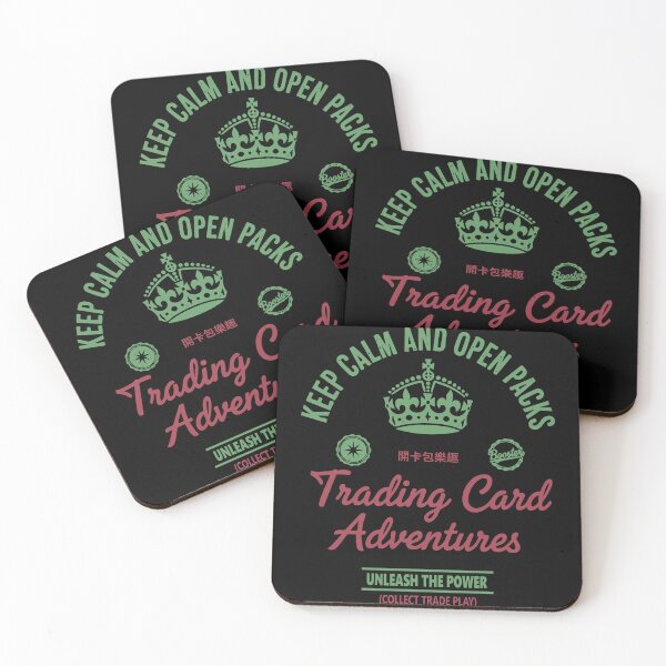 Item preview, Keep Calm And Open Packs Trading Card Adventures designed and sold by LuminOrb.