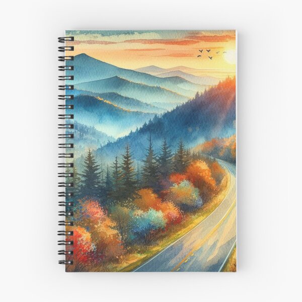 Item preview, Landscape Blue Ridge Mountains designed and sold by clarkfraser.