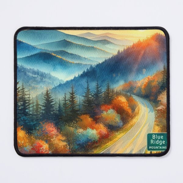 Artikelvorschau, Landschaft der Blue Ridge Mountains entworfen und verkauft von clarkfraser.