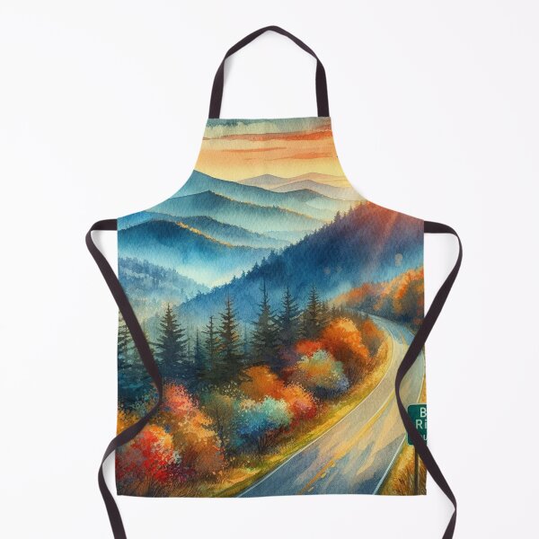 Item preview, Landscape Blue Ridge Mountains designed and sold by clarkfraser.