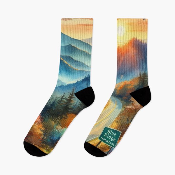 Item preview, Landscape Blue Ridge Mountains designed and sold by clarkfraser.