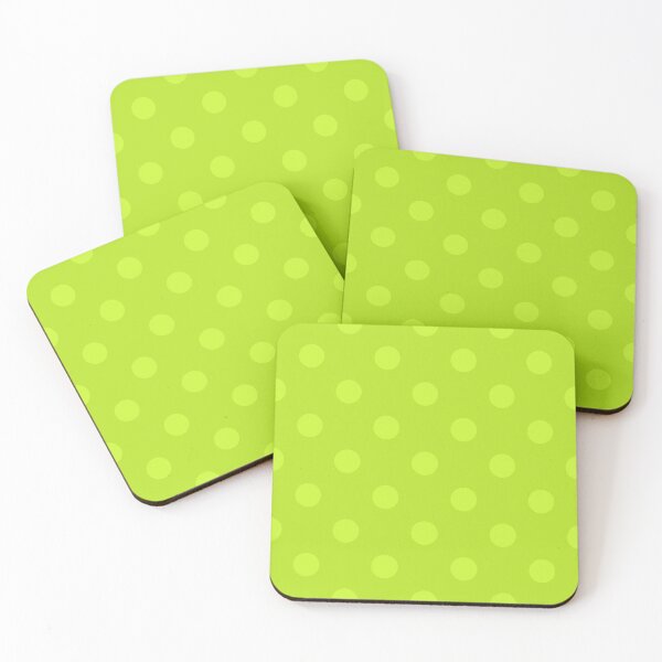 Item preview, Neon Lime Green Polka Dots  designed and sold by POLKAIWERX.