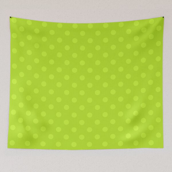 Item preview, Neon Lime Green Polka Dots  designed and sold by POLKAIWERX.