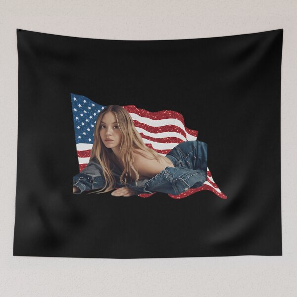 Item preview, Sydney Sweeney USA designed and sold by AgatheLaroc.