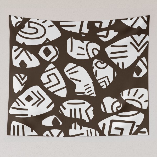 Item preview, Malian Earth Fabric: Ethnic Design Sienna Earth designed and sold by Wolagno.