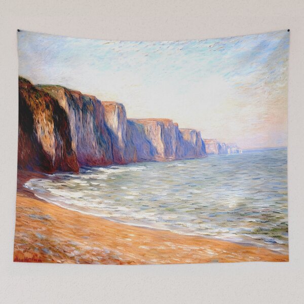 Item preview, Cliff at Pourville in the Morning designed and sold by artdesignsnow.