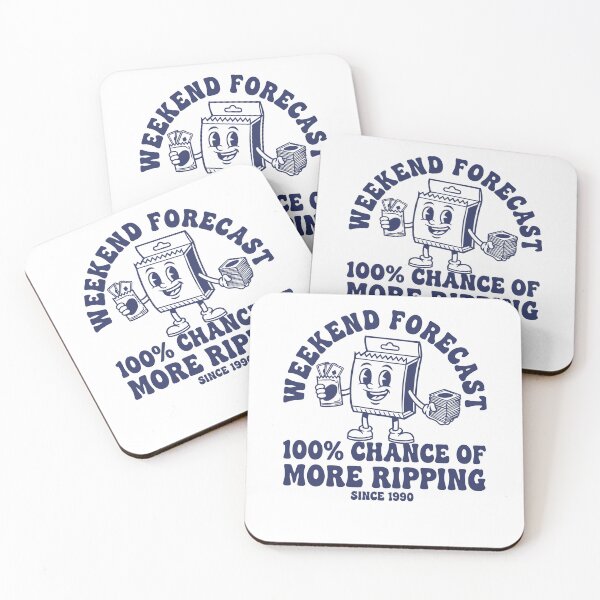 Item preview, Weekend Forecast 100 Chance More Ripping trading designed and sold by LuminOrb.