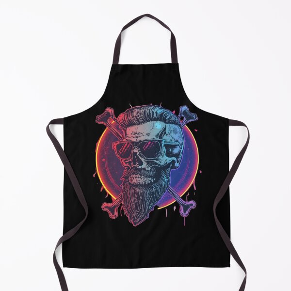 Item preview, Neon Barber Skull Streetwear – Barber By Day Street By Night T-Shirt Vol.3 designed and sold by SteelMotionG.