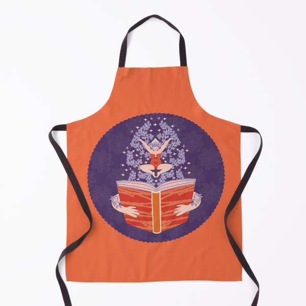 Item preview, The reading fairy, purple background designed and sold by WONDERPRINTVALLEY.
