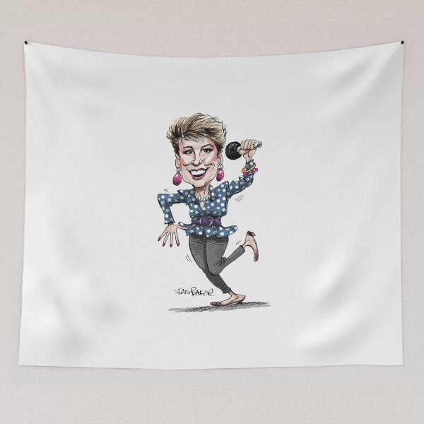 Item preview, Hazell Dean Caricature designed and sold by IanBakerToons.