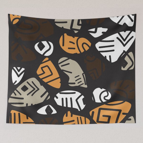 Item preview, Malian Earth Fabric: Ethnic Design Sienna Earth designed and sold by Wolagno.