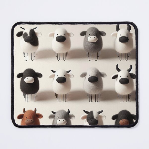 Item preview, The Minimal Moo with Slender Legs  designed and sold by Vanich-Panich.