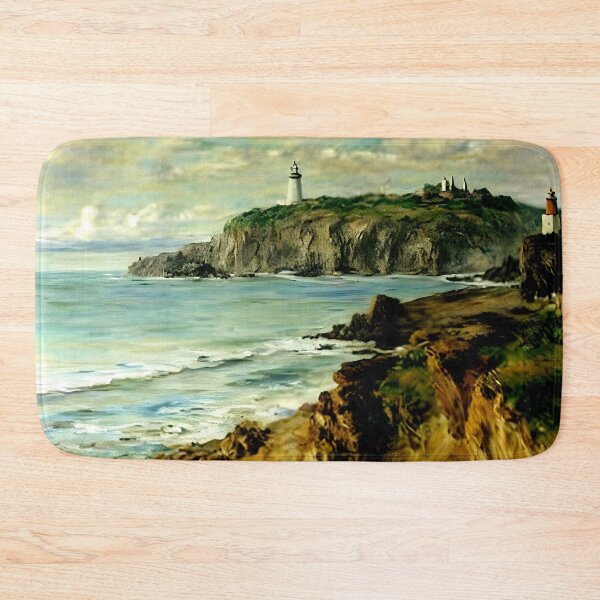 Item preview, Cliff at Sainte-Adresse designed and sold by artdesignsnow.