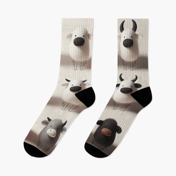 Item preview, The Minimal Moo with Slender Legs  designed and sold by Vanich-Panich.