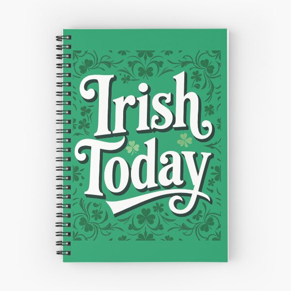 Item preview, Irish Today Retro Clover Celebration Quote designed and sold by taiche.