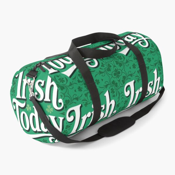 Item preview, Irish Today Retro Clover Celebration Quote designed and sold by taiche.