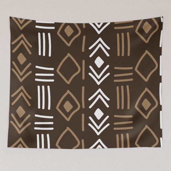 Item preview, Malian Earth Fabric: Ethnic Design Sienna Earth designed and sold by Wolagno.