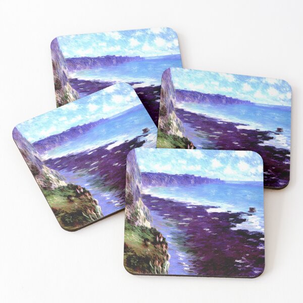 Item preview, Cliff near Dieppe: Dramatic View of the Normandy Coastal Cliffs  designed and sold by artdesignsnow.