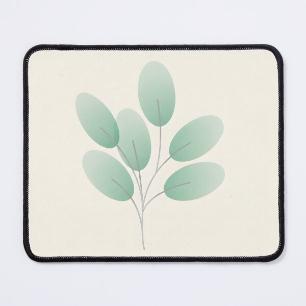 Item preview, Mint Leaf Harmony in Overlapping Forms designed and sold by VibeShift Studio.