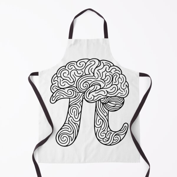 Item preview, Pi Brain π Spiral Math Teacher Gift designed and sold by badrobcheb1.