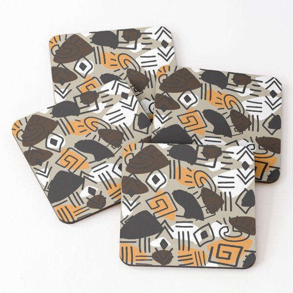 Item preview, Malian Earth Fabric: Ethnic Design Sienna Earth designed and sold by Wolagno.