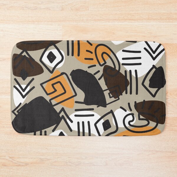 Item preview, Malian Earth Fabric: Ethnic Design Sienna Earth designed and sold by Wolagno.