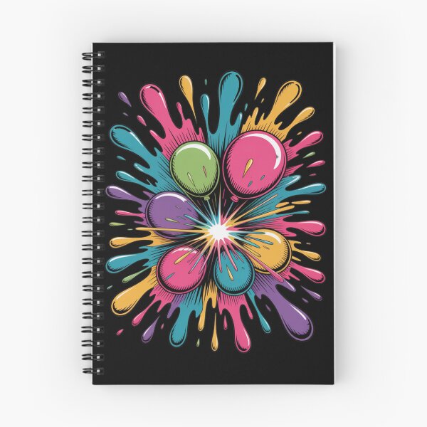 Item preview, Holi Water Balloon Explosion Shirt | Comic Pop Art Color Bomb Burst Festival of Colors Spring Tee designed and sold by DarylWelsh2024.