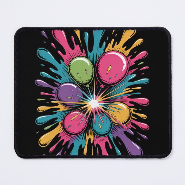 Item preview, Holi Water Balloon Explosion Shirt | Comic Pop Art Color Bomb Burst Festival of Colors Spring Tee designed and sold by DarylWelsh2024.