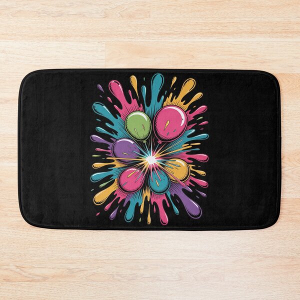 Item preview, Holi Water Balloon Explosion Shirt | Comic Pop Art Color Bomb Burst Festival of Colors Spring Tee designed and sold by DarylWelsh2024.