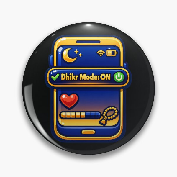 Item preview, Dhikr Mode Islamic Tech for Gen Alpha designed and sold by SplashTastic.