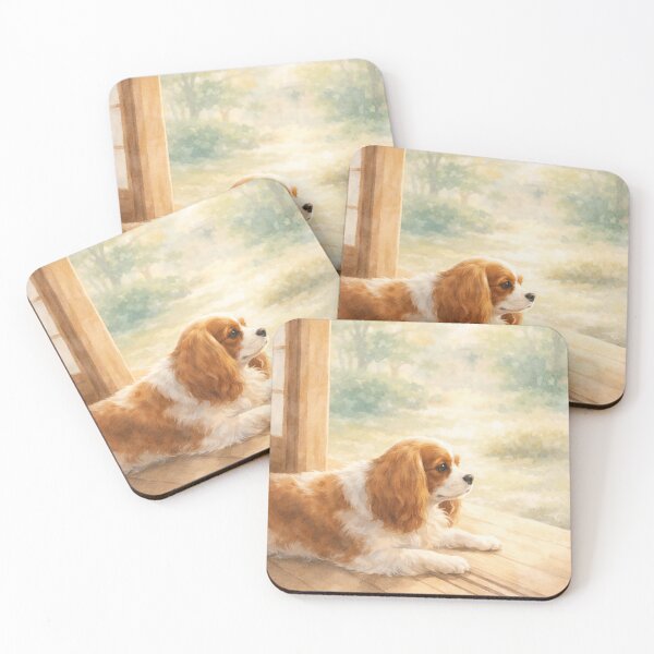 Item preview, Cavalier King Charles Spaniel Art – For Those Who Call Them Family designed and sold by SakuraWaStyle.