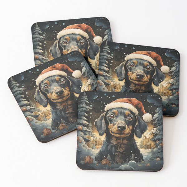 Item preview, Doxie Christmas blessings designed and sold by Doglightful.