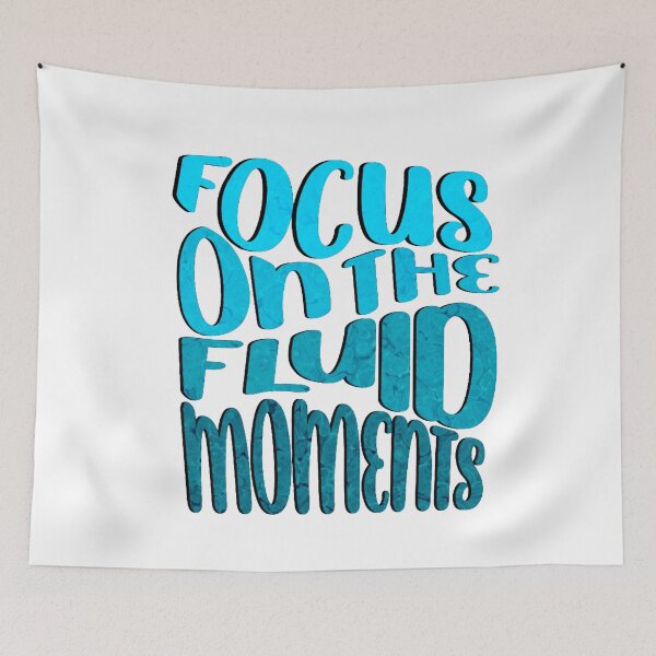Item preview, FOCUS ON THE FLUID MOMENTS-Unisex T-shirt -unique design and customized for everyday use. designed and sold by RJRDesignStore1.