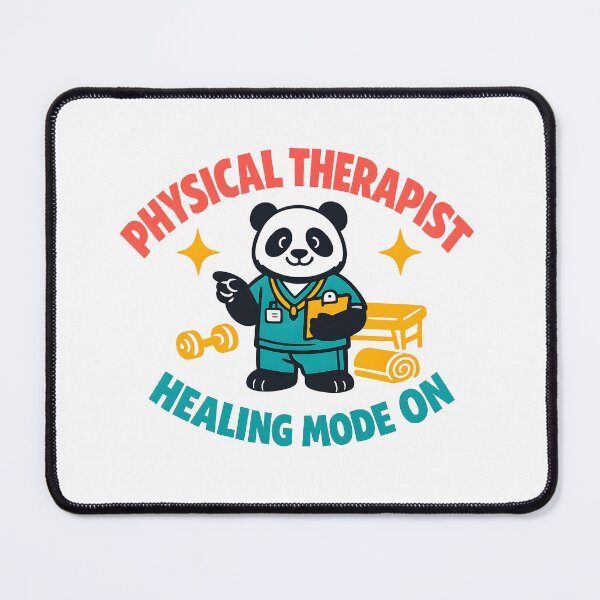 Item preview, Physical Therapist Healing Mode On – Cute Panda PT Design designed and sold by ClinicalHubs.