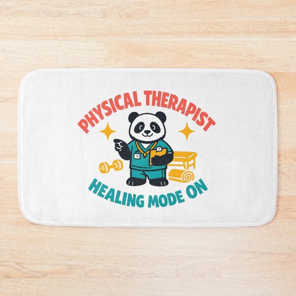 Item preview, Physical Therapist Healing Mode On – Cute Panda PT Design designed and sold by ClinicalHubs.